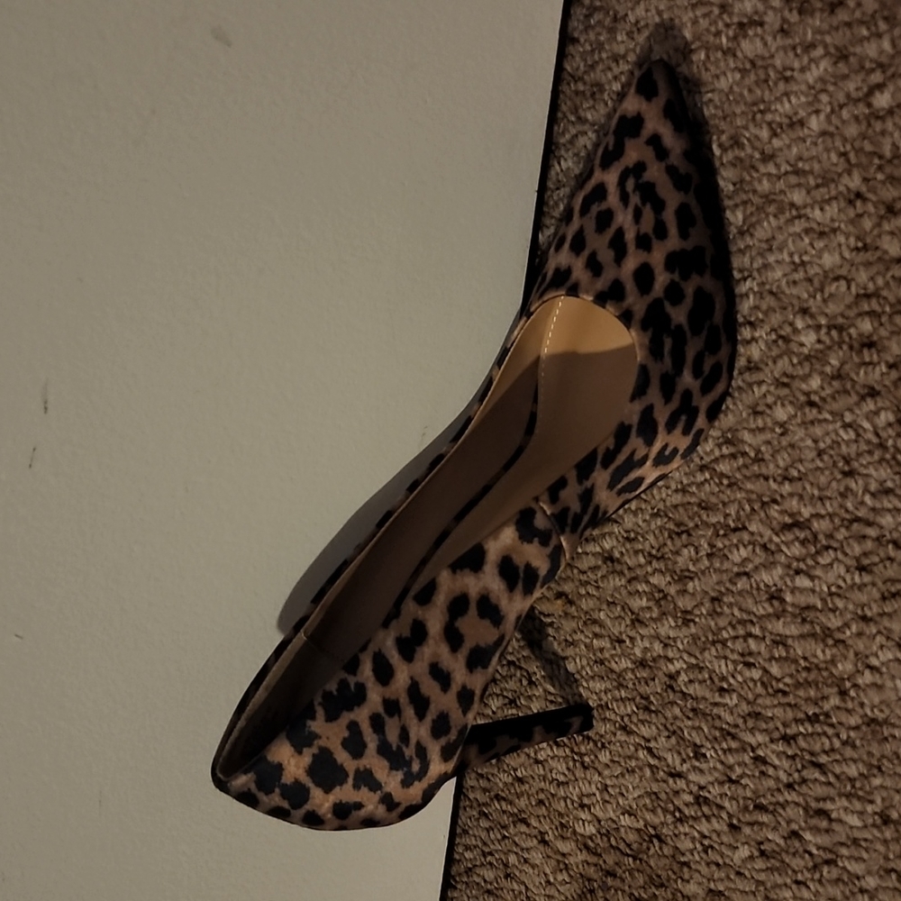 Leopard heels